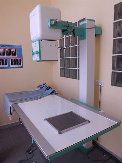 Clínica Veterinaria La Muralla área de rayos x